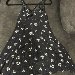 American Eagle Outfitters Floral Spaghetti Strap Dress